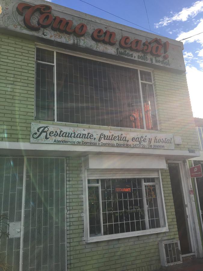 Como En Casa! Restaurante Y Hostal Богота Екстер'єр фото
