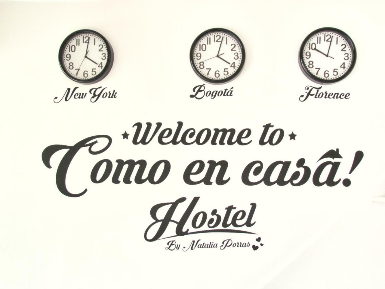 Como En Casa! Restaurante Y Hostal Богота Екстер'єр фото